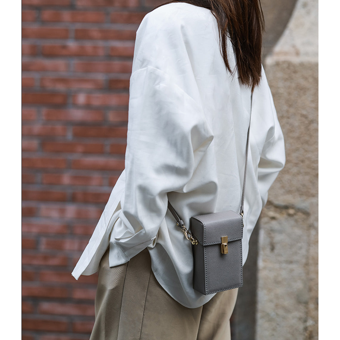 HANDSEWGIFT Leather Phone Bag DIY Kit