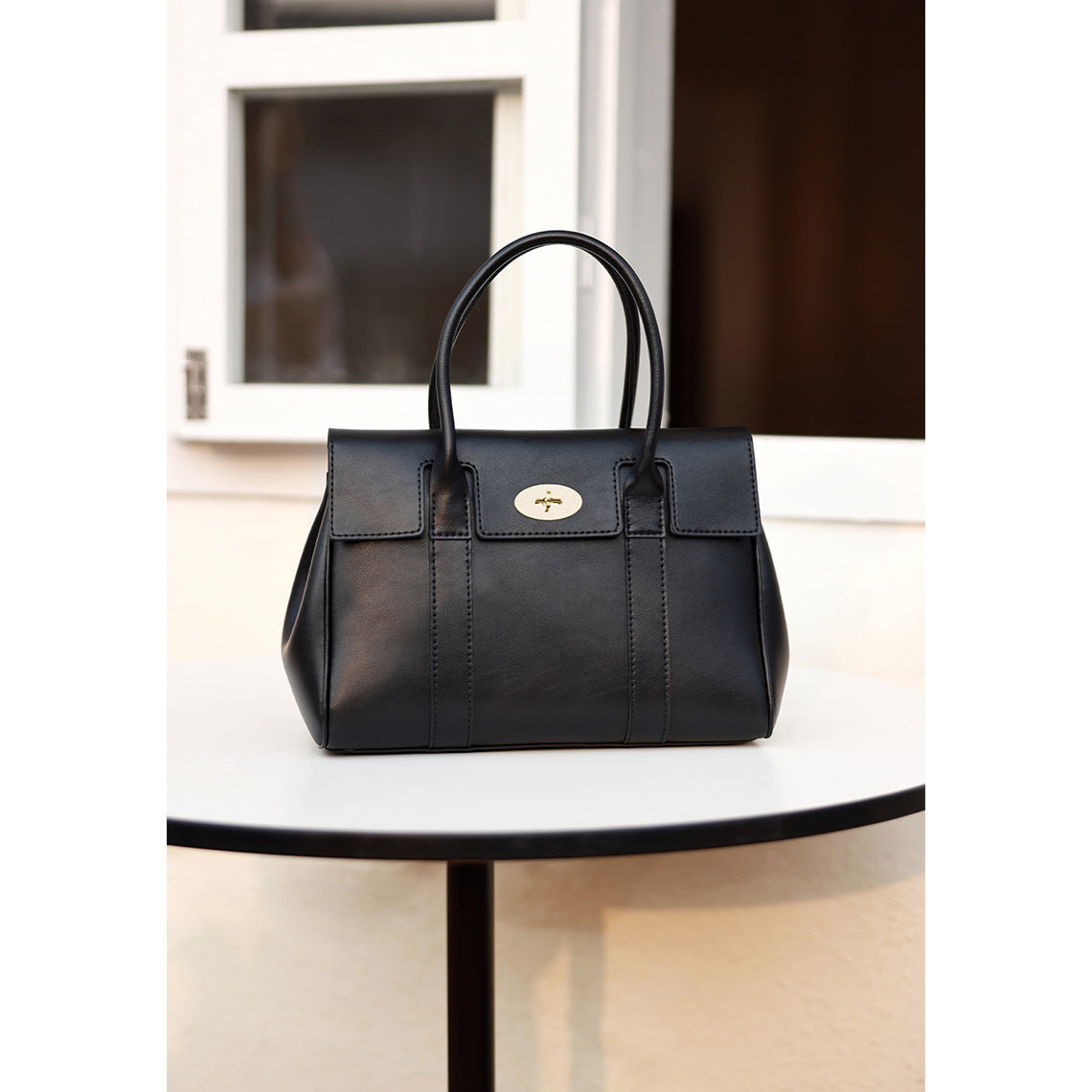 HANDSEWGIFT Leather Women Work Tote Bag DIY Kit