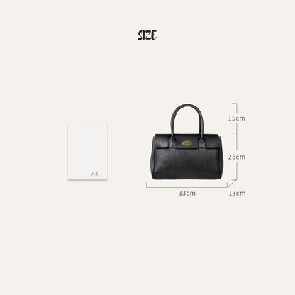 HANDSEWGIFT Leather Women Work Tote Bag DIY Kit