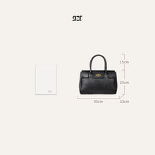 Load image into Gallery viewer, HANDSEWGIFT Leather Women Work Tote Bag DIY Kit

