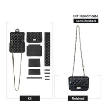 Load image into Gallery viewer, DIY Leather Bag Kit | DIY Leather Craft Kit for Adults Semi-finished Leather Bag Making Kits - POPSEWING™
