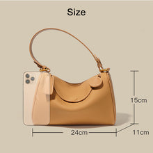 Load image into Gallery viewer, Top Grain Leather Pillow Bag Woman Shoulder Bag
