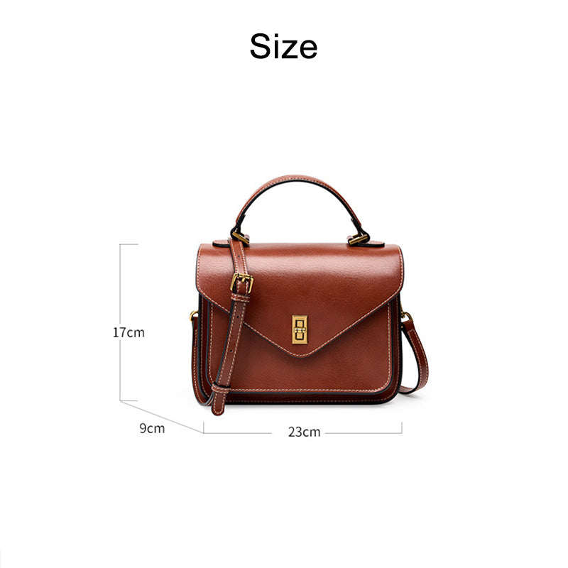 Vegetable Tanned Leather Handbags for Women