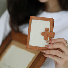 Load image into Gallery viewer, Small Leather Bifold Wallet Brown - POPSEWING™
