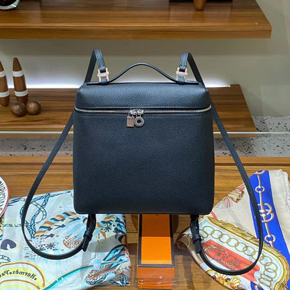 Top Grain Leather Inspired Extra Pocket Backpack LP 23.5 Bag