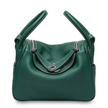 Load image into Gallery viewer, Top Grain Leather Inspired Lindy Bag Silver Hardware
