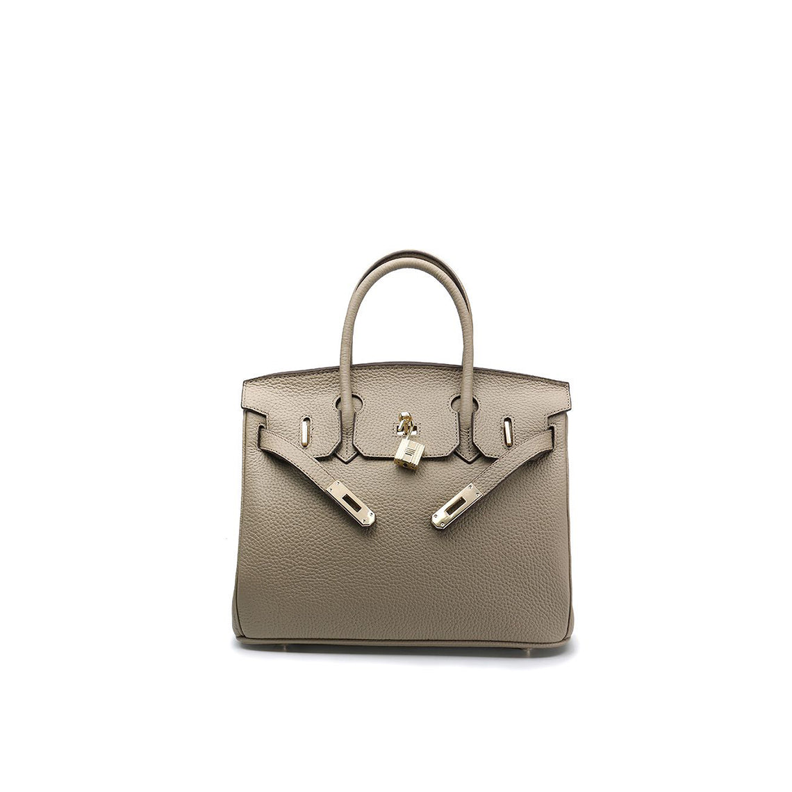 Top Grain Leather Inspired Birkin Handbag Price Drop at Checkout