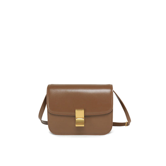 Textured Leather Inspired Tofu Box Bag