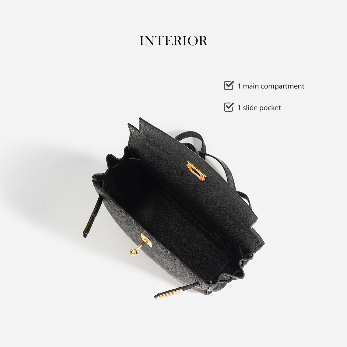 Top Grain Leather Inspired Kelli Backpack