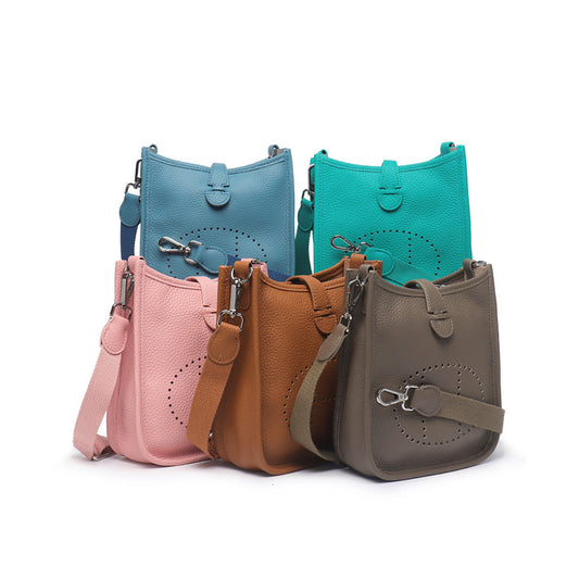 Top Grain Leather Inspired Eveline Crossbody Bag | Automatic 20% OFF at Checkout