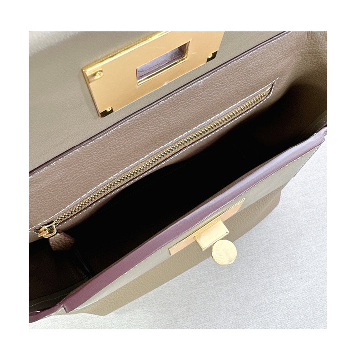 Inspired Mini 24/24 Bag Gold Evercolor and Swift Gold Hardware