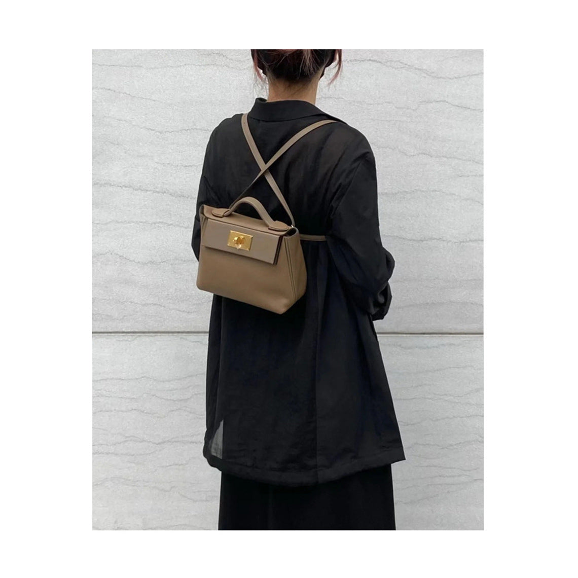 Inspired Mini 24/24 Bag Gold Evercolor and Swift Gold Hardware