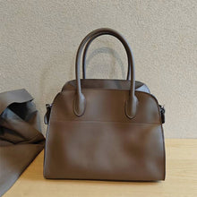 Load image into Gallery viewer, Leather Inspired Margaux Tote Bag
