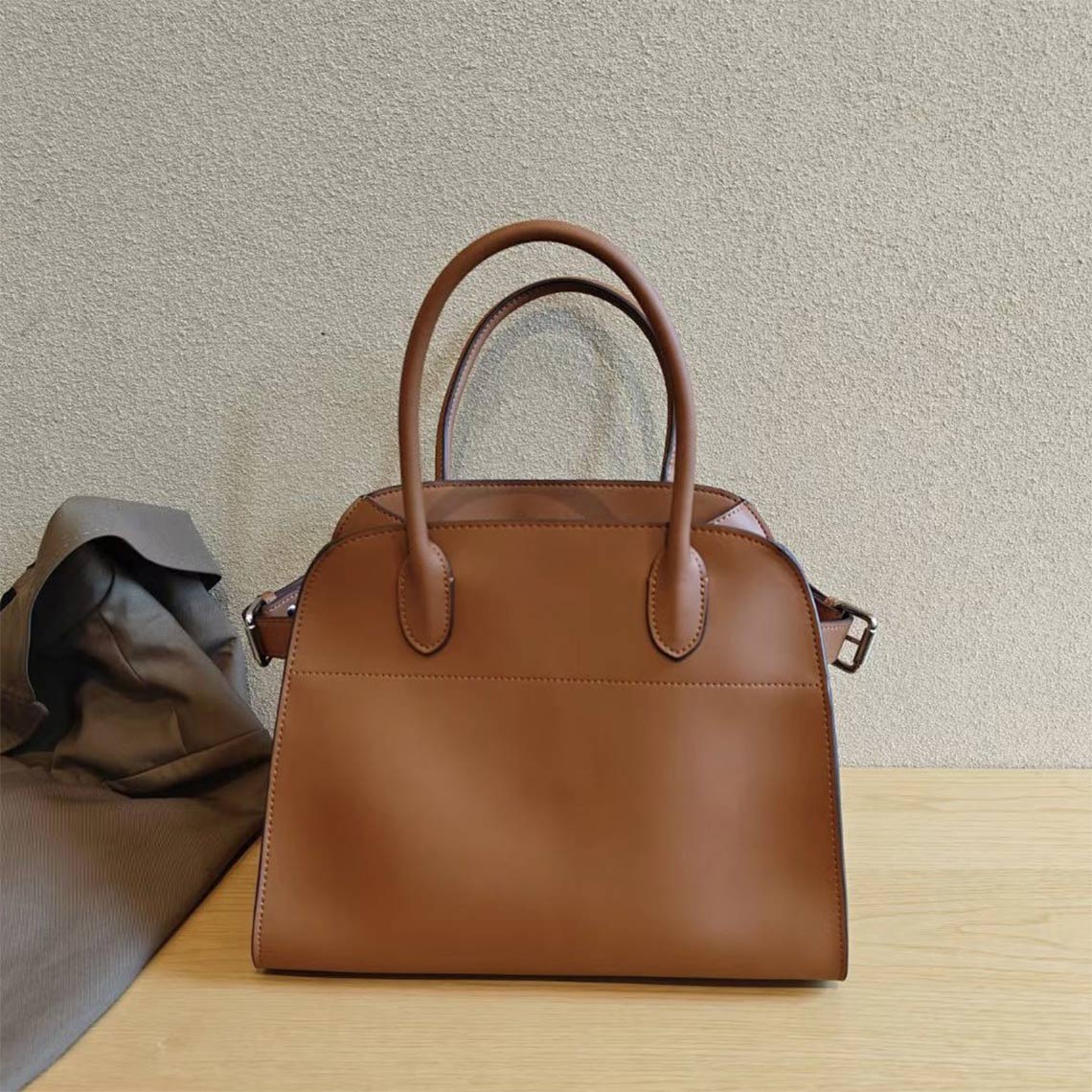 Inspired Margaux Tote Bag Leather Handbag