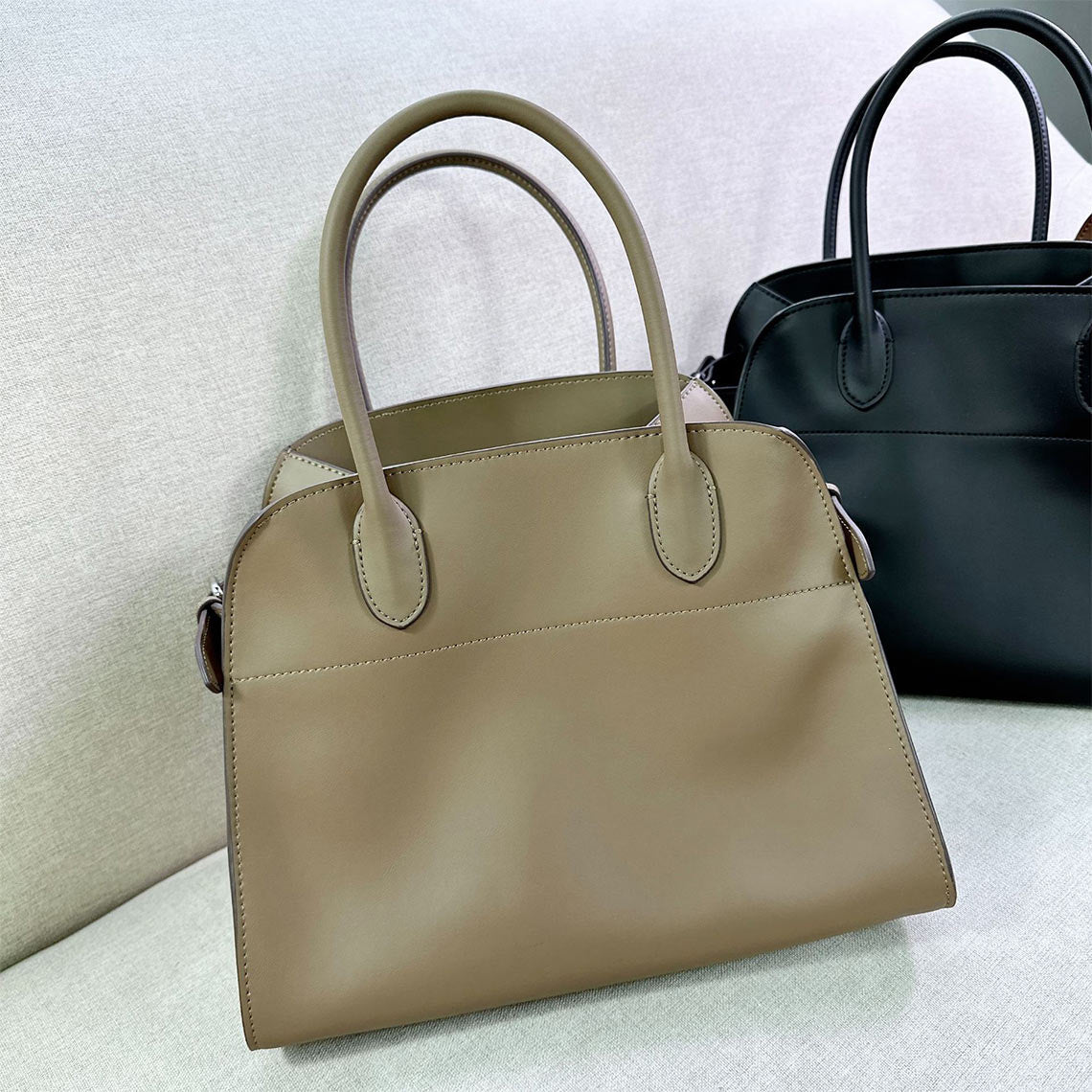 Inspired Margaux Tote Bag Leather Handbag