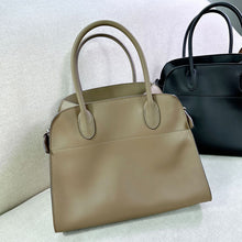 Load image into Gallery viewer, Leather Inspired Margaux Tote Bag
