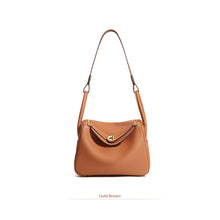 Load image into Gallery viewer, Small Leather Handbag &amp; Purse | Brown Leather Crossbody Bag - POPSEWING™
