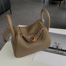 Load image into Gallery viewer, Top Gain Leather Handbag | Top Handles Handbag for Women - POPSEWING™
