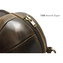 Load image into Gallery viewer, Vegetable Tanned Leather Baseball Cap Purse | AirPods Holder
