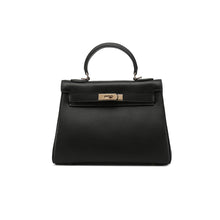 Load image into Gallery viewer, Designer Luxury Handbag | Inspired Kelly in Black - POPSEWING™
