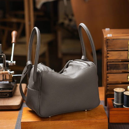 HANDSEWGIFT Top Grain Leather Lindi Inspired Handbag DIY Kit
