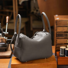 Load image into Gallery viewer, HANDSEWGIFT Top Grain Leather Lindi Handbag DIY Kit
