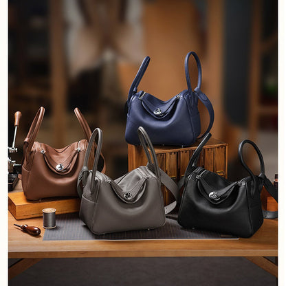 HANDSEWGIFT Top Grain Leather Lindi Inspired Handbag DIY Kit