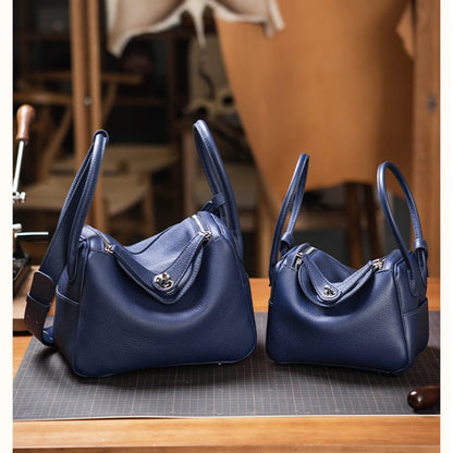 HANDSEWGIFT Top Grain Leather Lindi Inspired Handbag DIY Kit