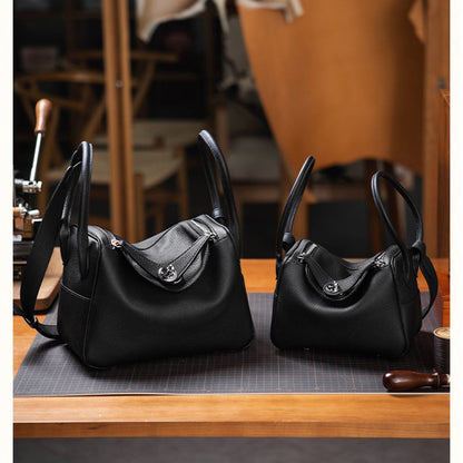 HANDSEWGIFT Top Grain Leather Lindi Inspired Handbag DIY Kit