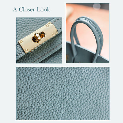 HANDSEWGIFT Top Grain Leather Platinum Bag DIY Kit