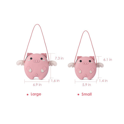 HANDSEWGIFT Leather Crossing Flying Pig Bag DIY Kit