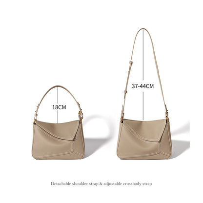 Small Tote Bag Designer Bag for Women | Leather Bag with Two Detachable Shoulder Straps - POPSEWING™