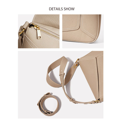 Inspired Leather Puzzle Bag | Women Designer Crossbody Bags - POPSEWING™