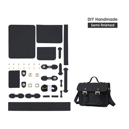 HANDSEWGIFT Leather Small Satchel Bag DIY Kit